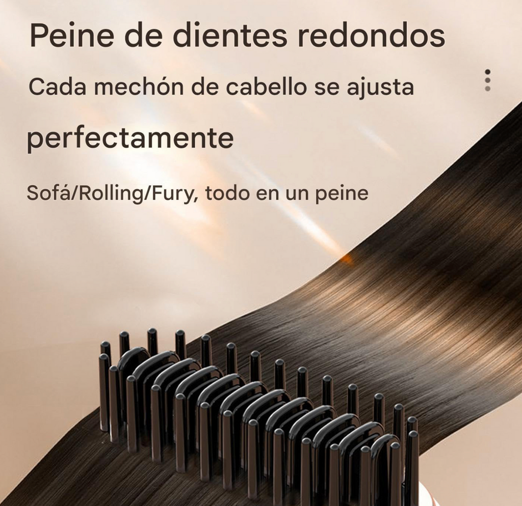 Mini Plancha de pelo con 3 temperaturas